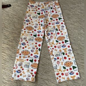 LISA SAYS GAH LUX ITALIAN SUMMER GRAPHIC WHITE  SIZE 10